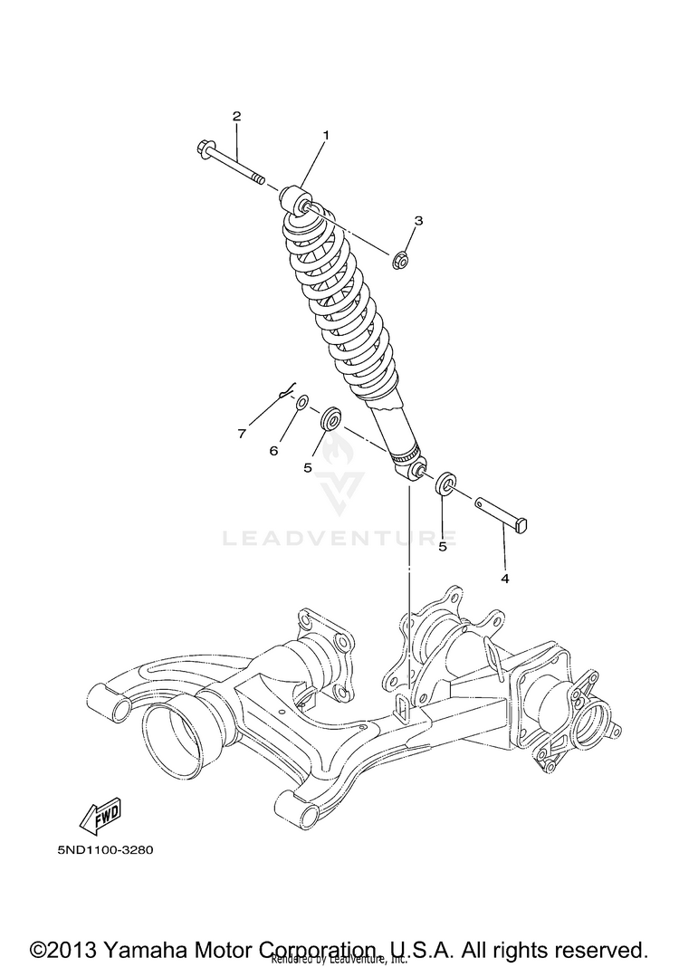 Rear Suspension Schematic