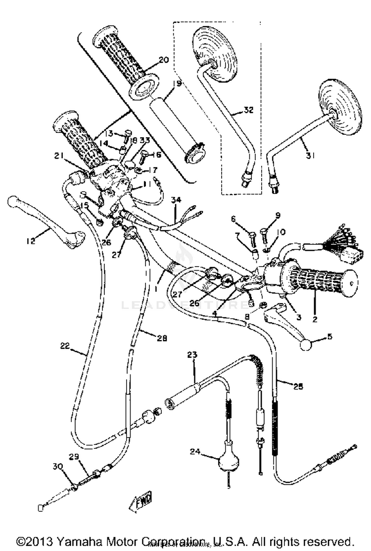 Handle Wire Schematic