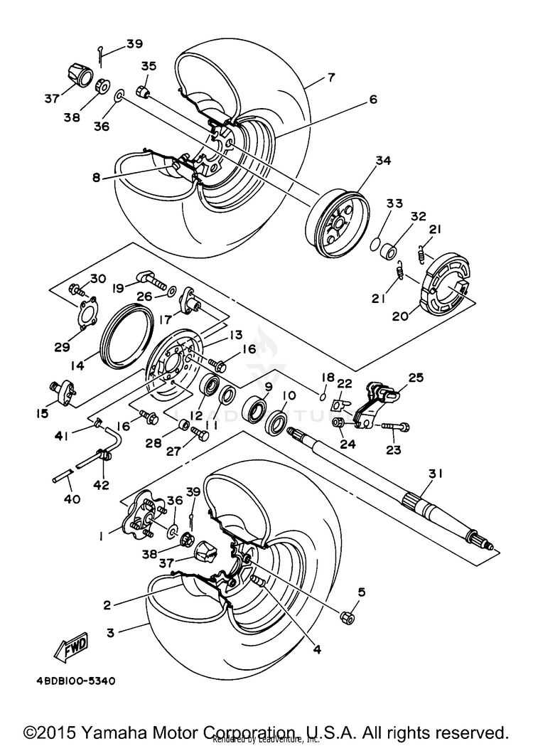 Rear Wheel Schematic