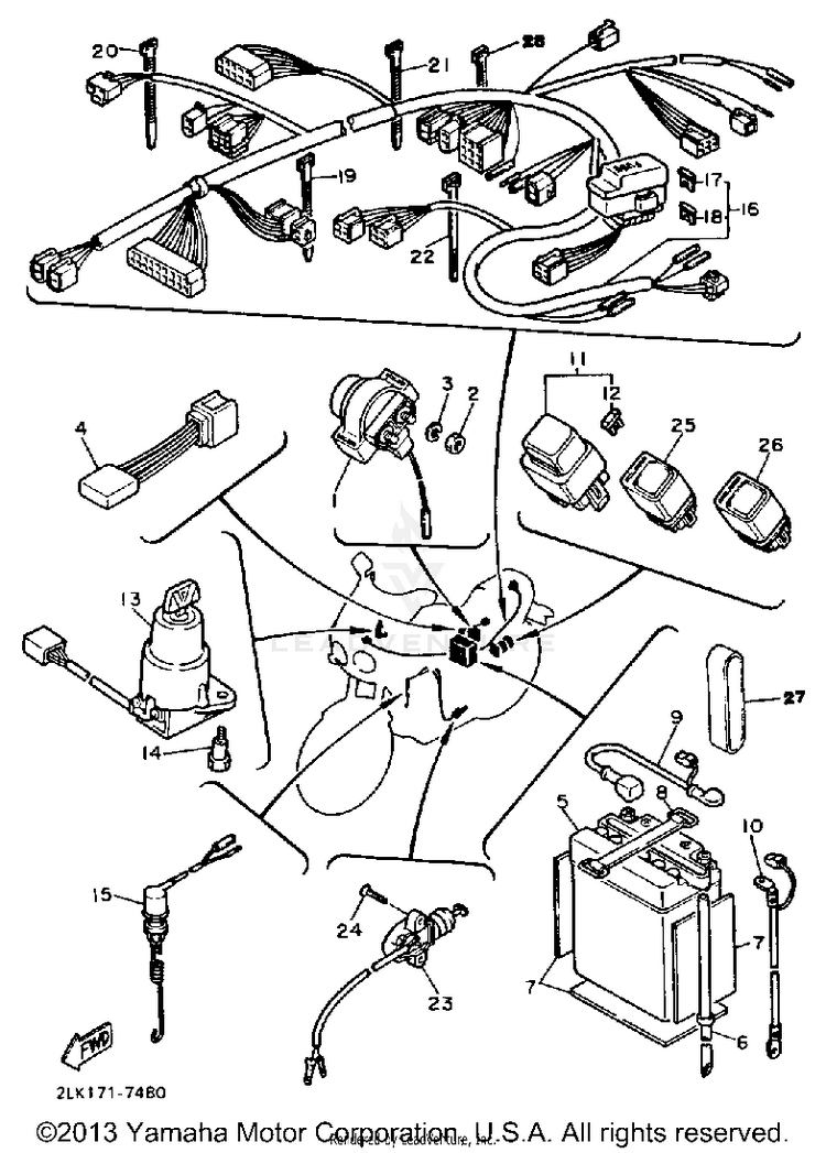 Electrical 2 Noncalifornia Model Schematic
