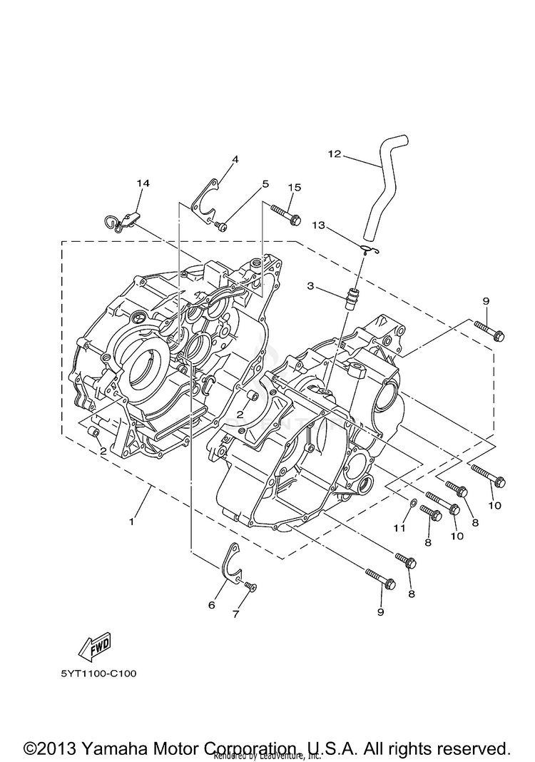 Crankcase Schematic
