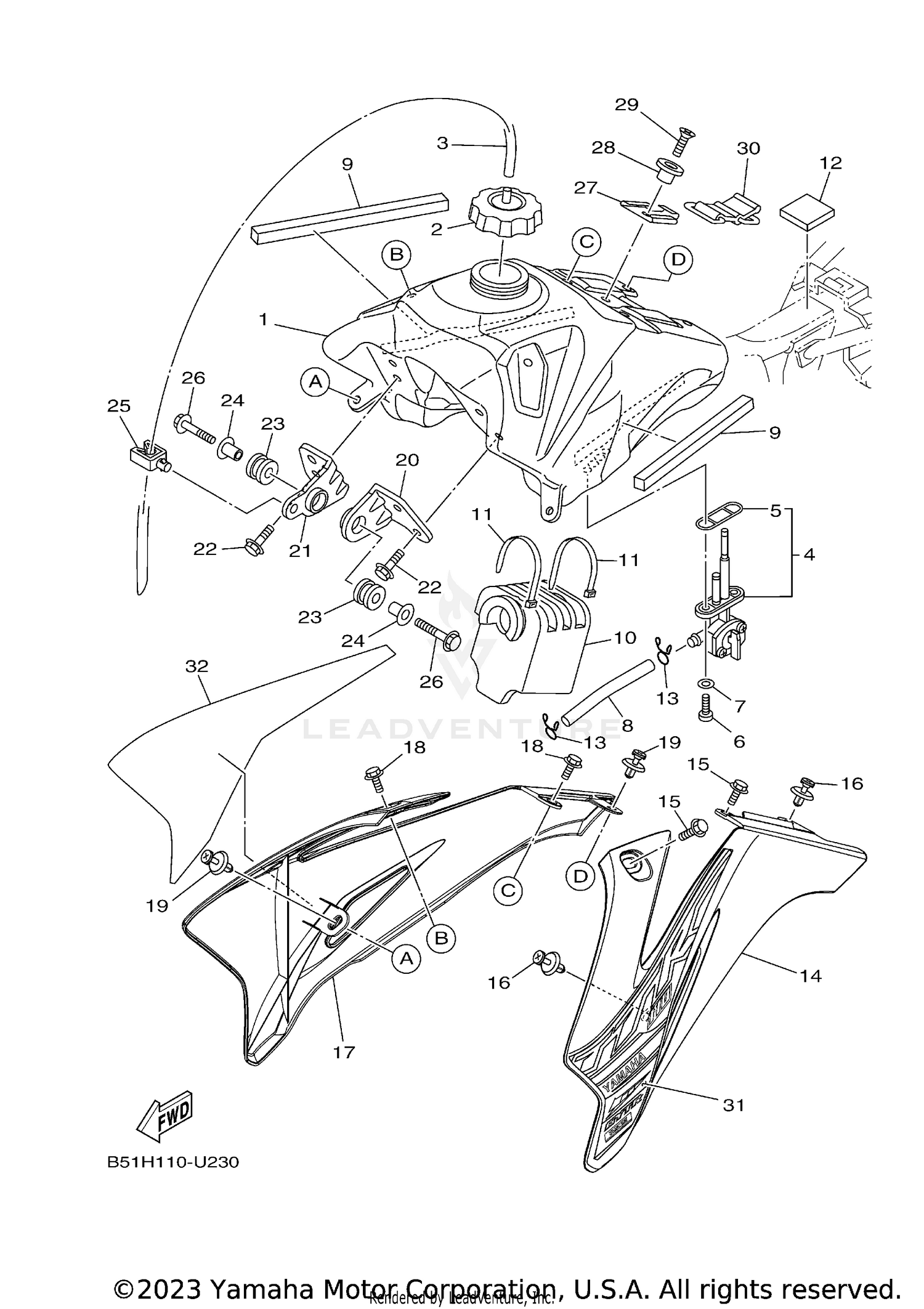 Assembly diagram