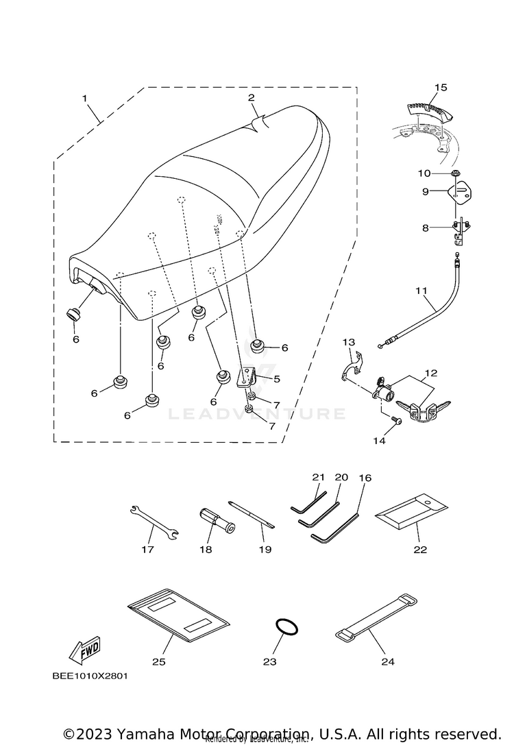 Seat Schematic