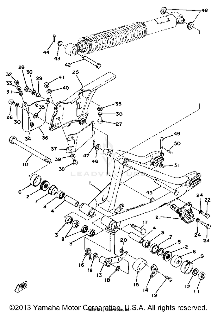 Rear Arm-Chain Case Schematic