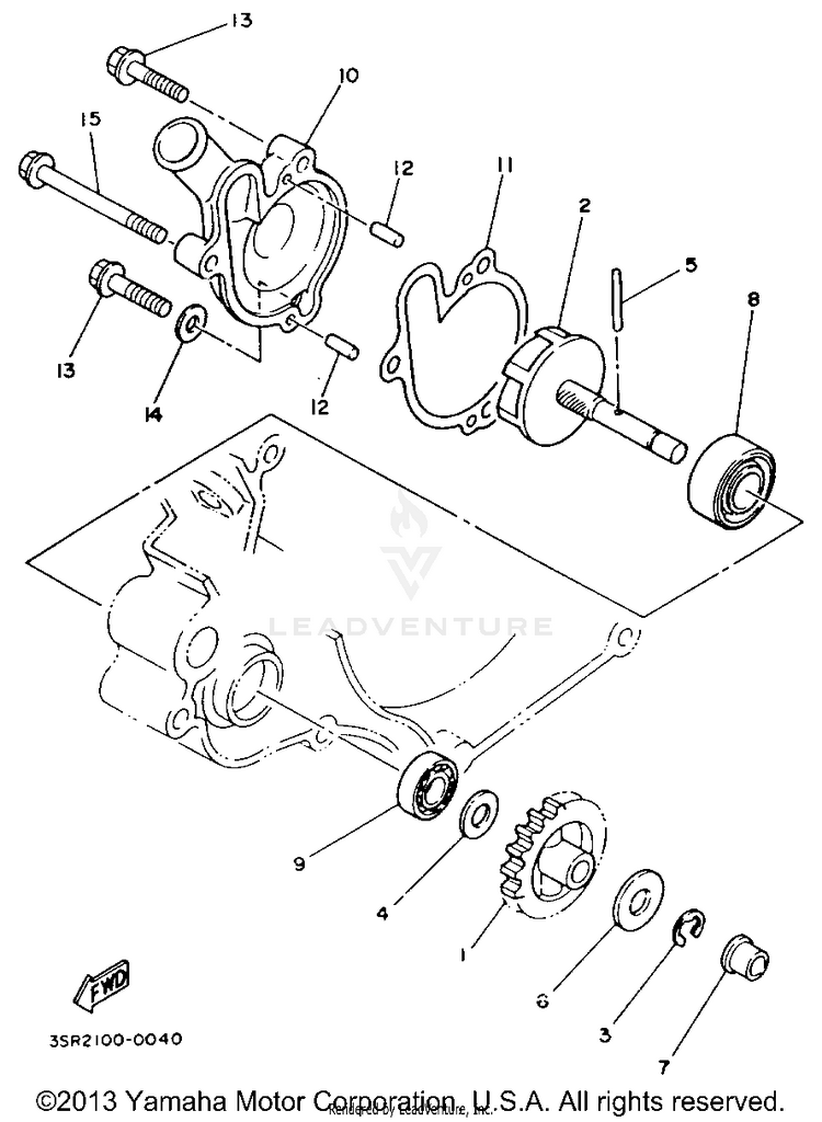 Water Pump Schematic
