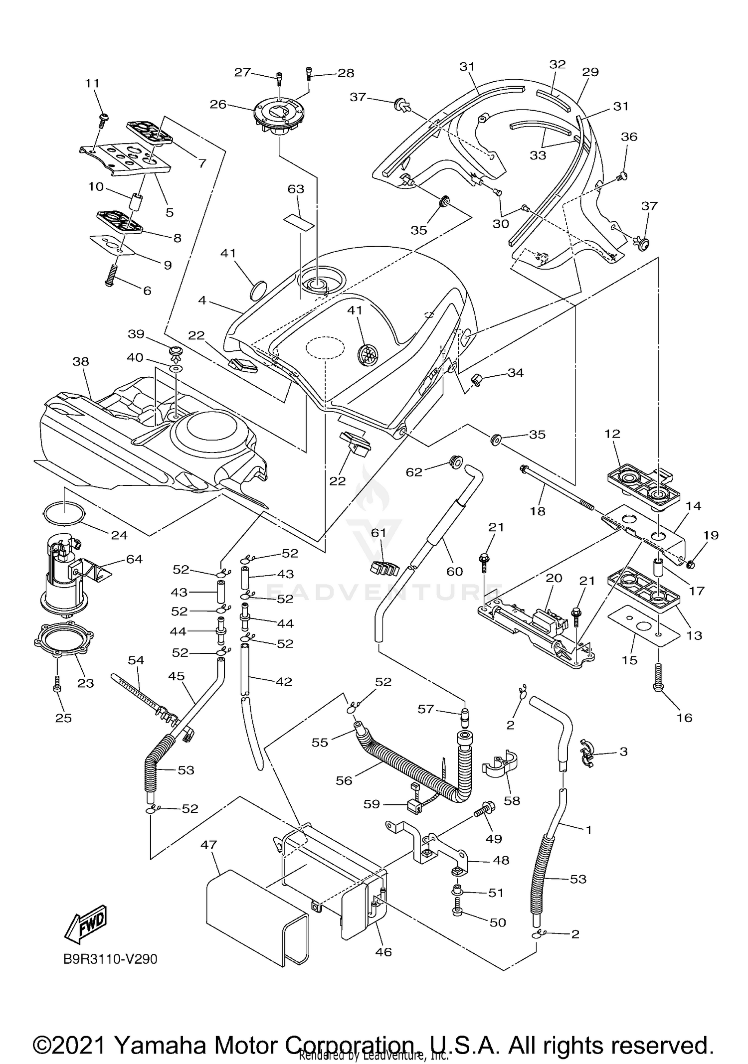 Assembly diagram