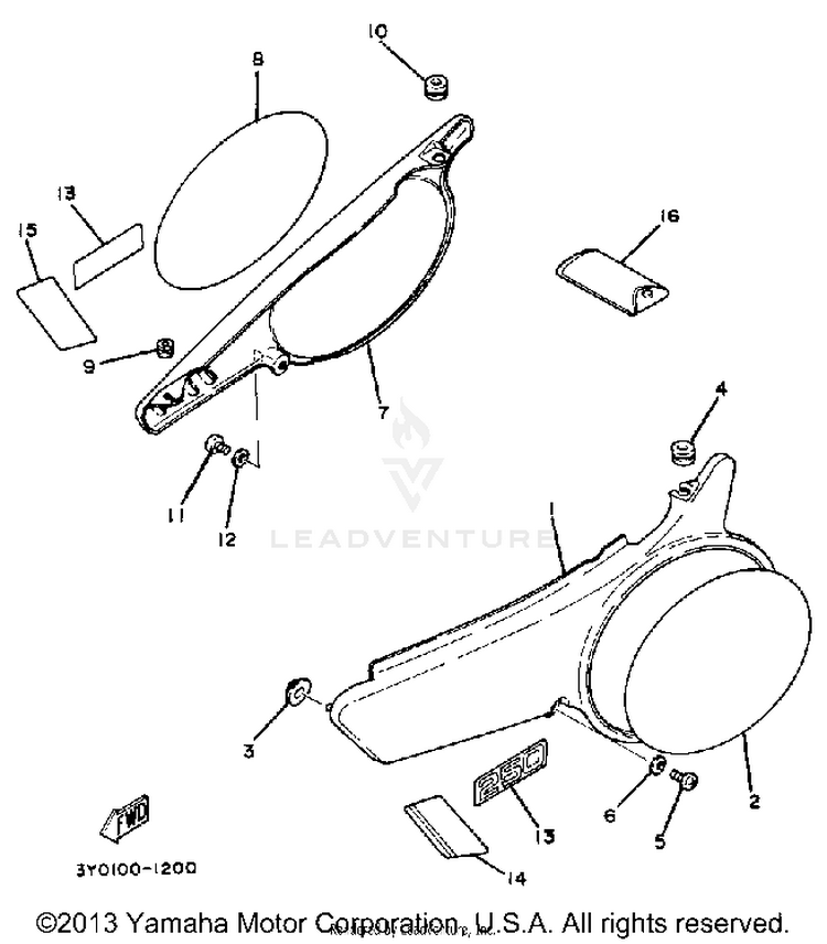 Side Cover - Tool Schematic