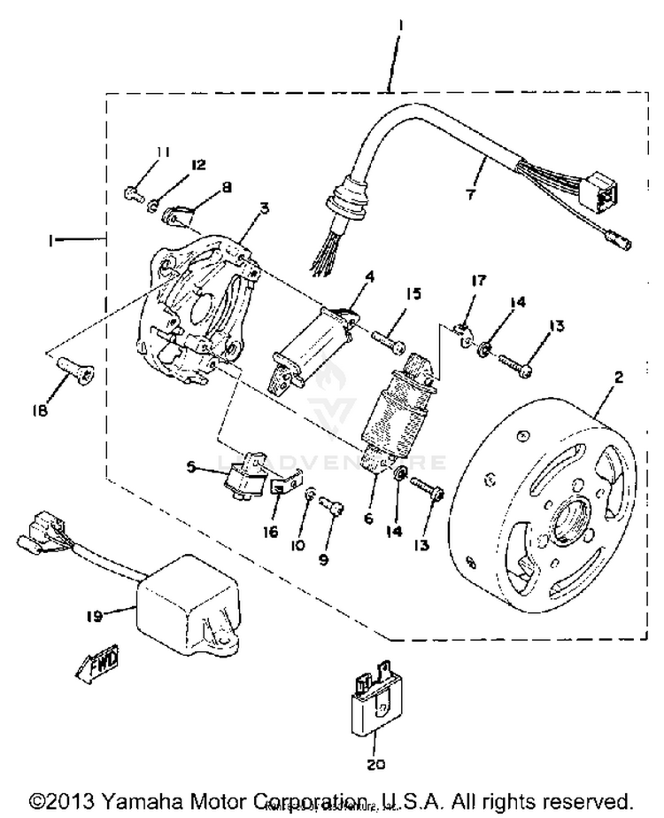 C - D - I - Magneto Schematic