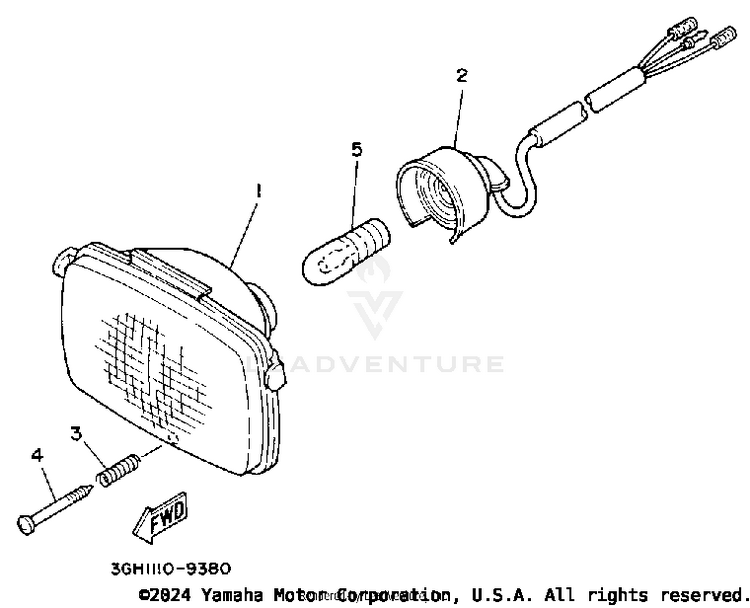 Headlight Schematic