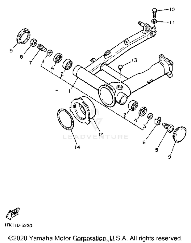 Swing Arm Schematic