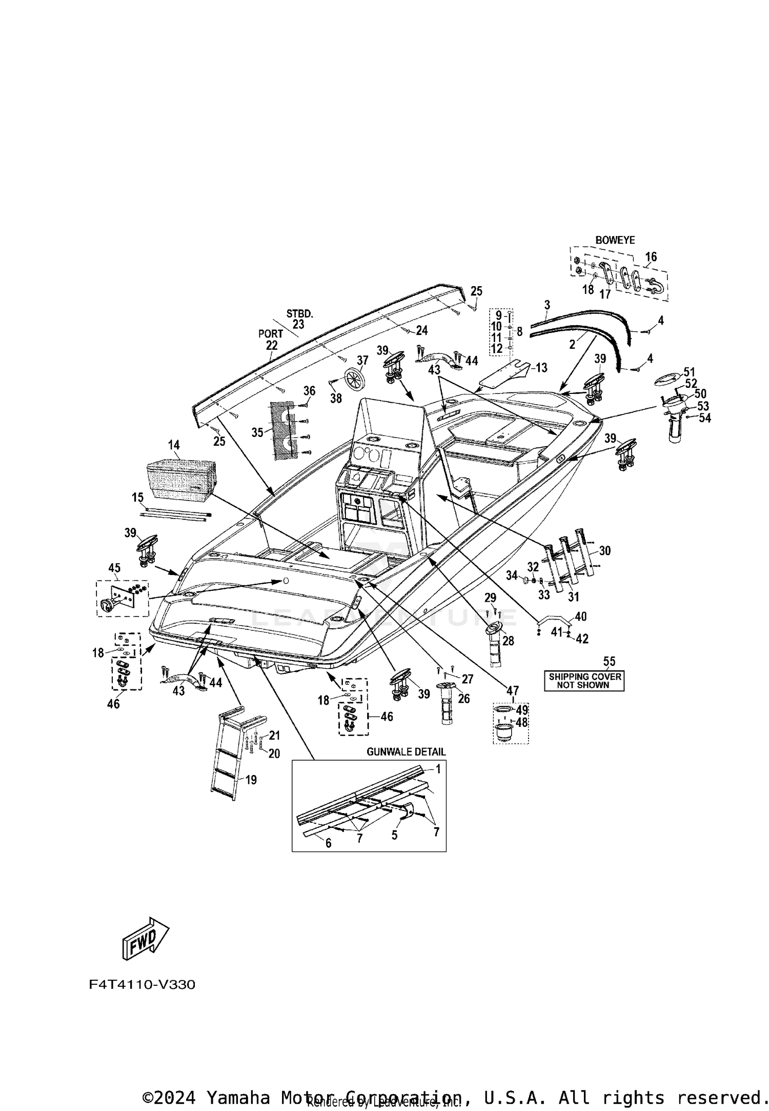 HULL DECK FITTINGS