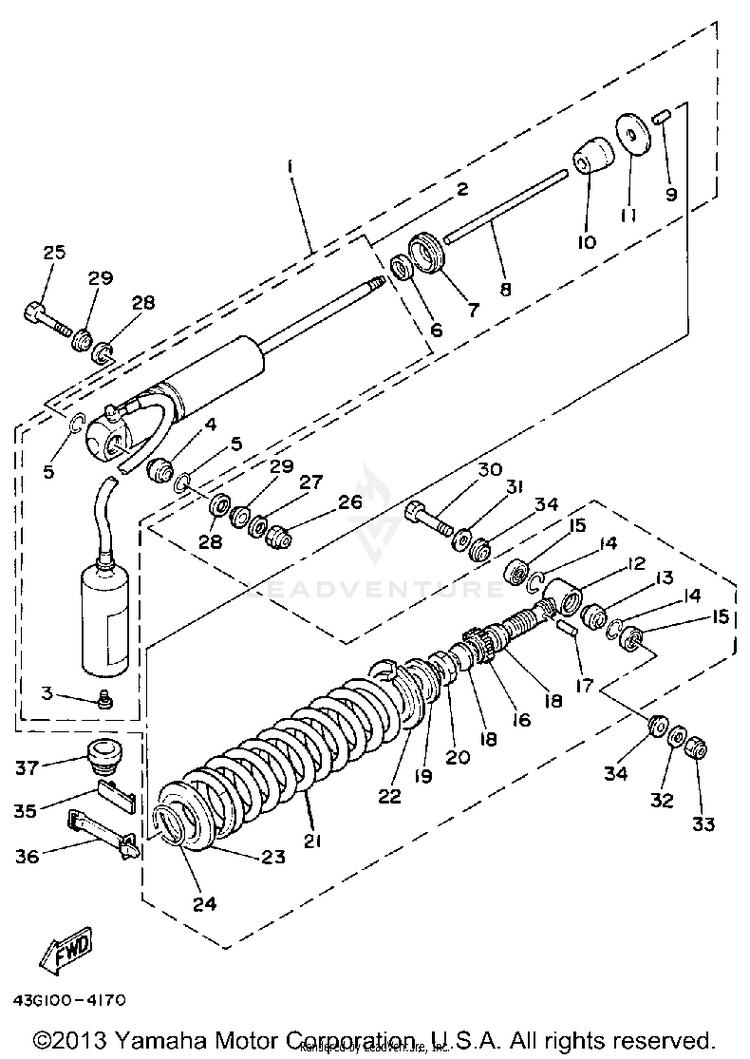 Rear Suspension Schematic