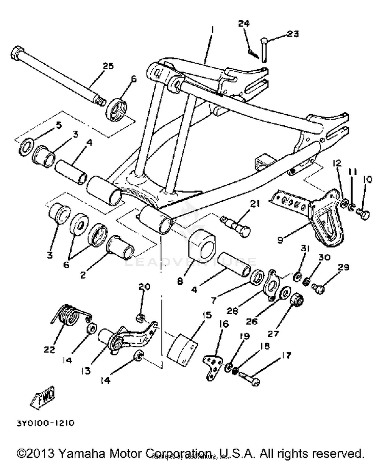 Rear Arm Schematic