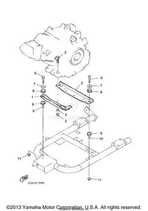 Engine Bracket Schematic