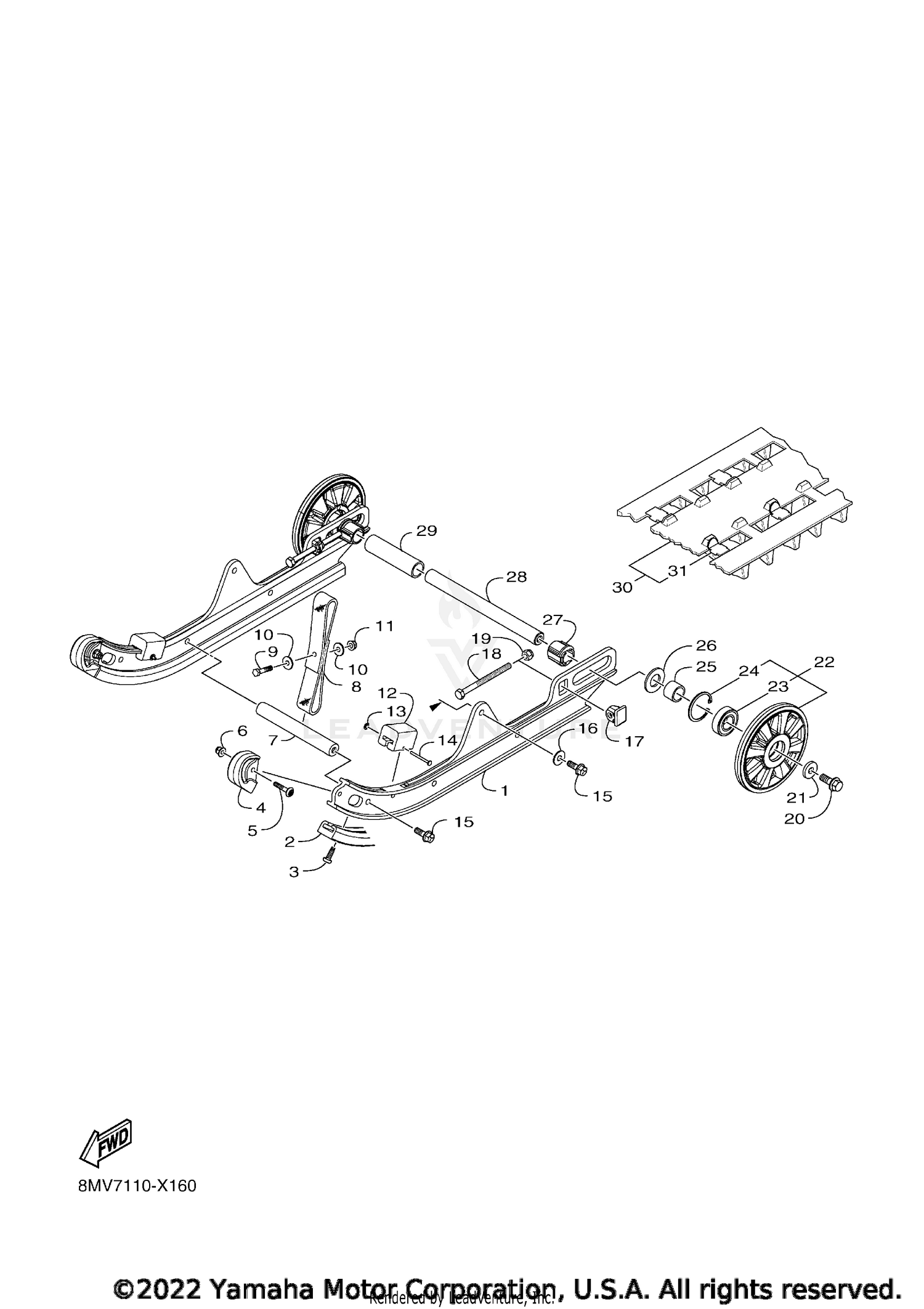 TRACK SUSPENSION 1