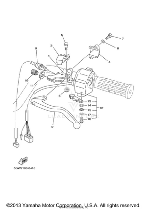Handle Switch Lever Schematic
