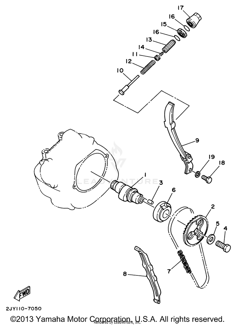 Camshaft Chain Schematic