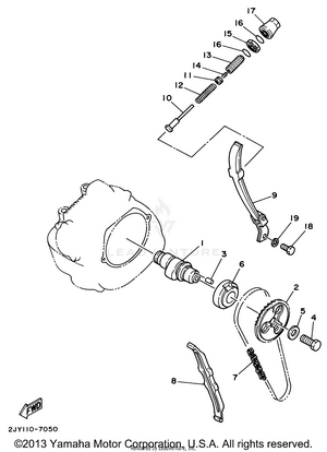 Camshaft Chain Schematic