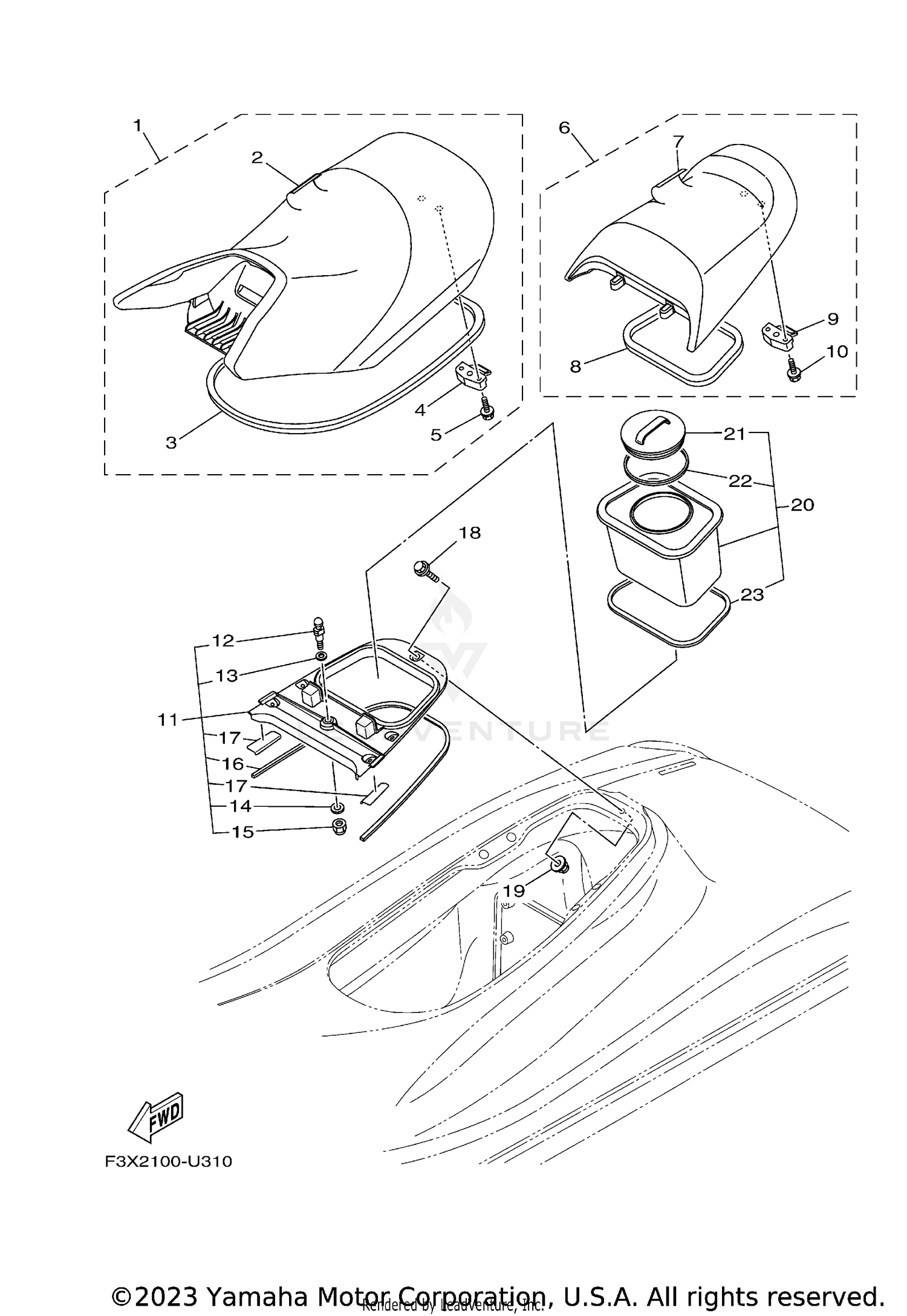 SEAT & UNDER LOCKER