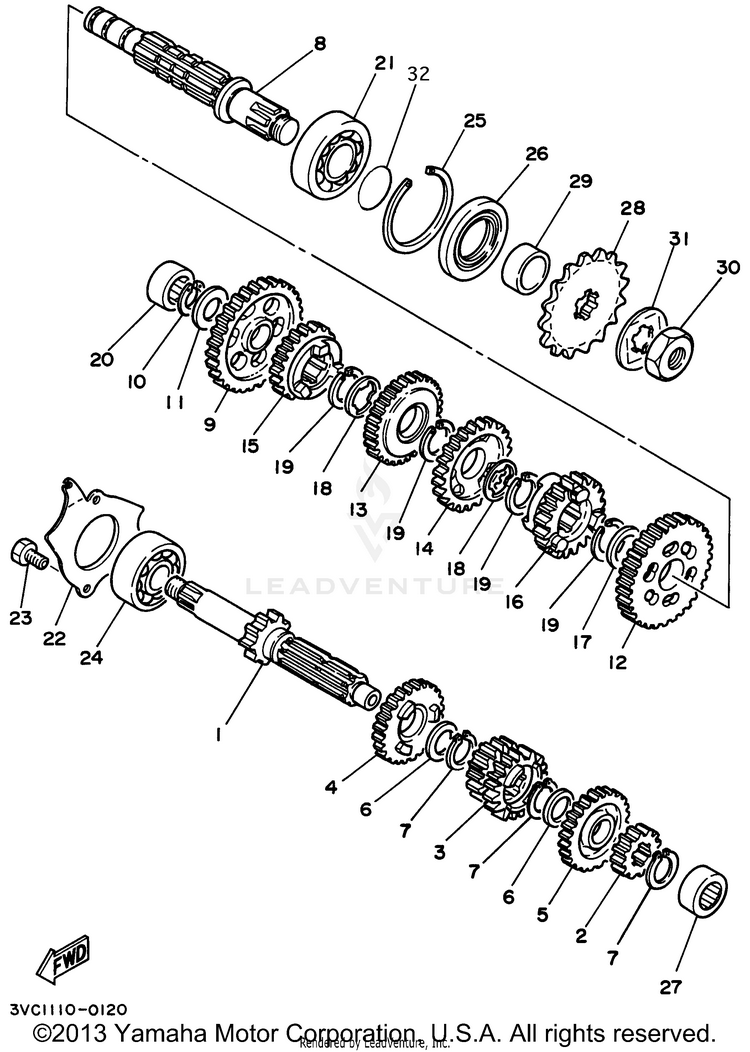 Transmission Schematic