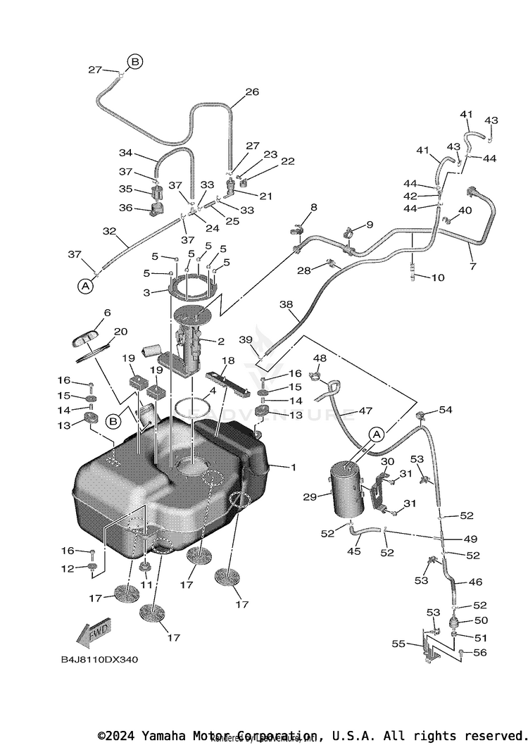 Fuel Tank Schematic