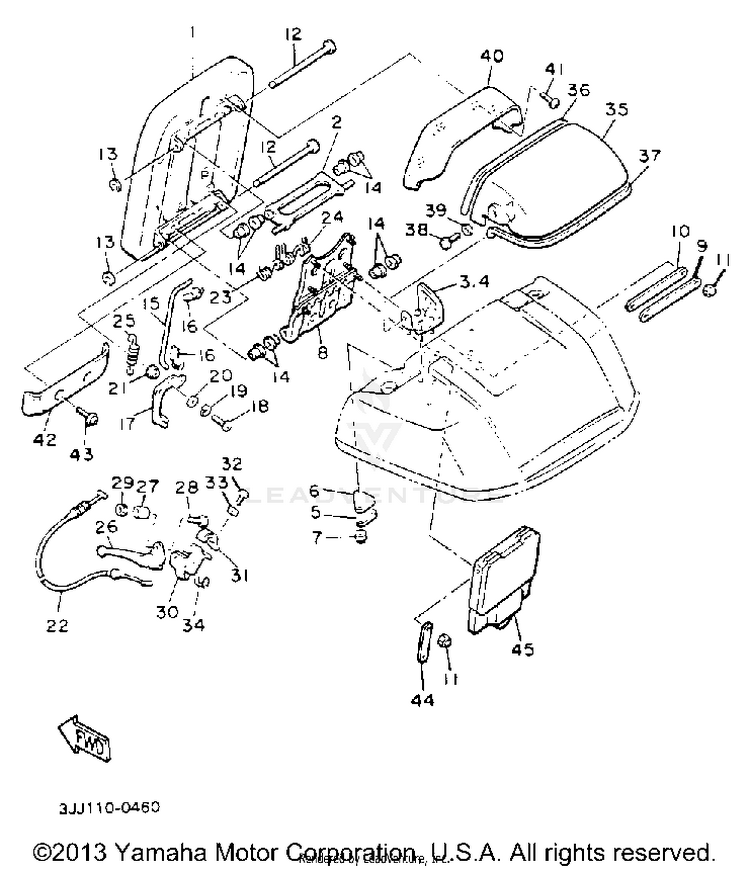 Back Rest Schematic