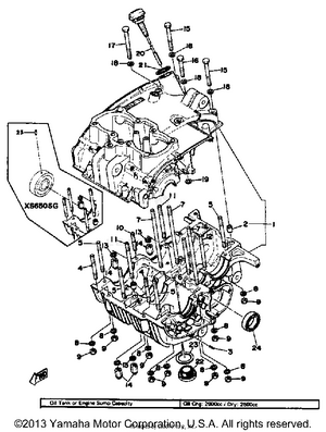 Crankcase Schematic
