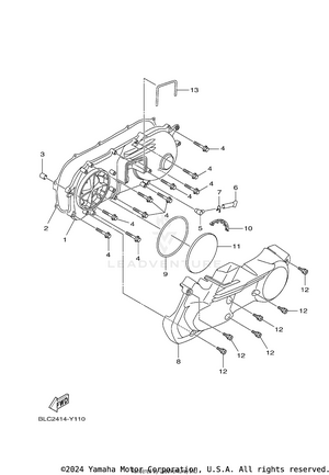 Crankcase Cover 1 Schematic