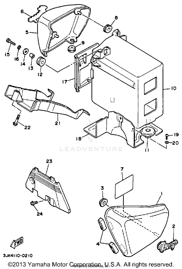 Side Cover Schematic