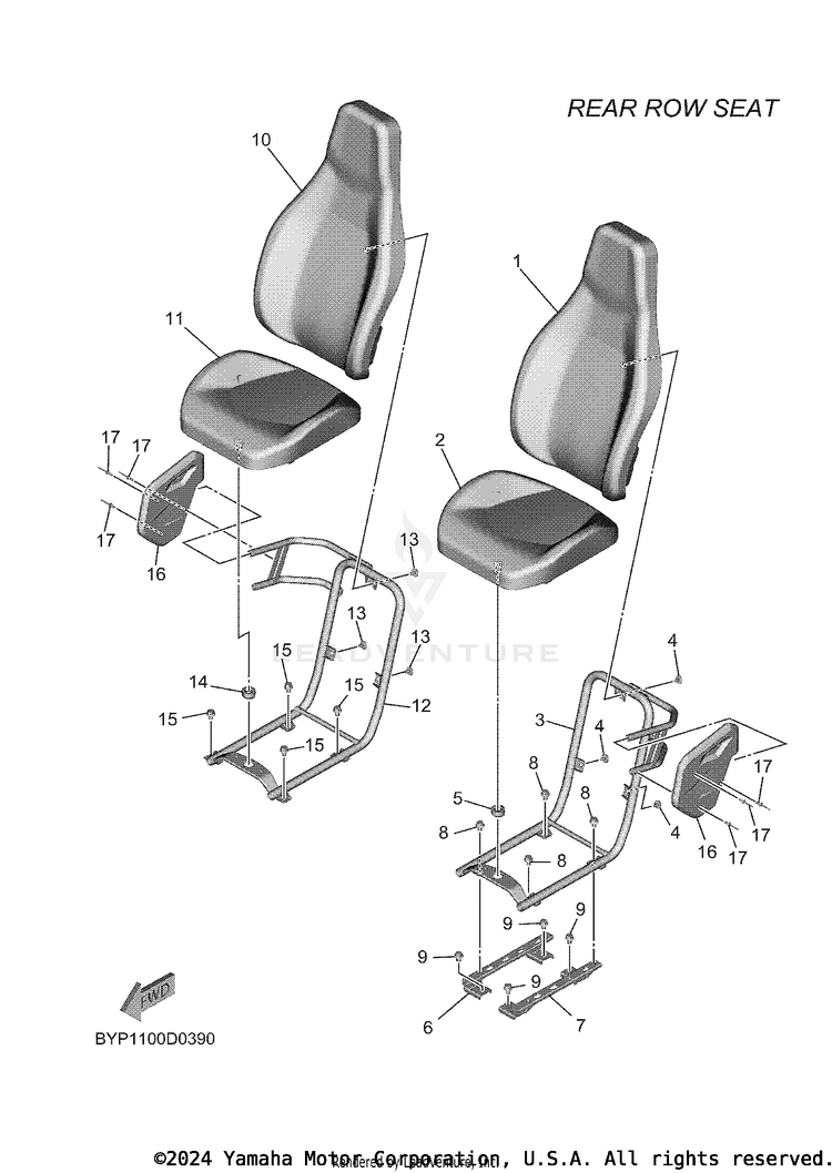 Seat 3 Schematic