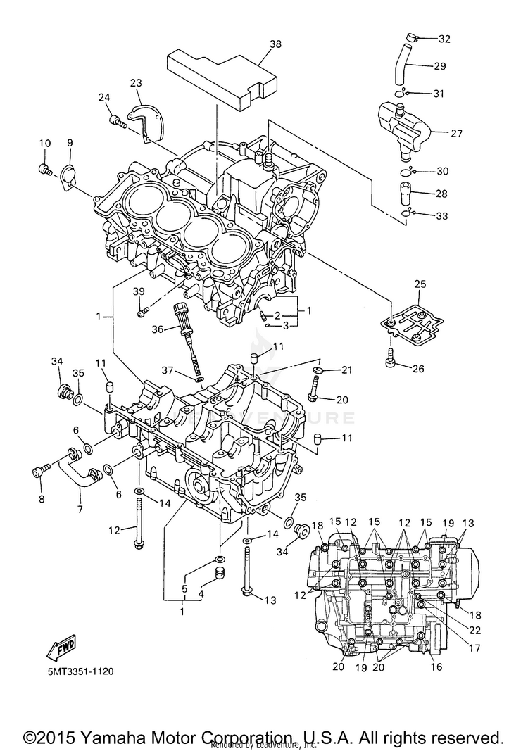Crankcase Schematic