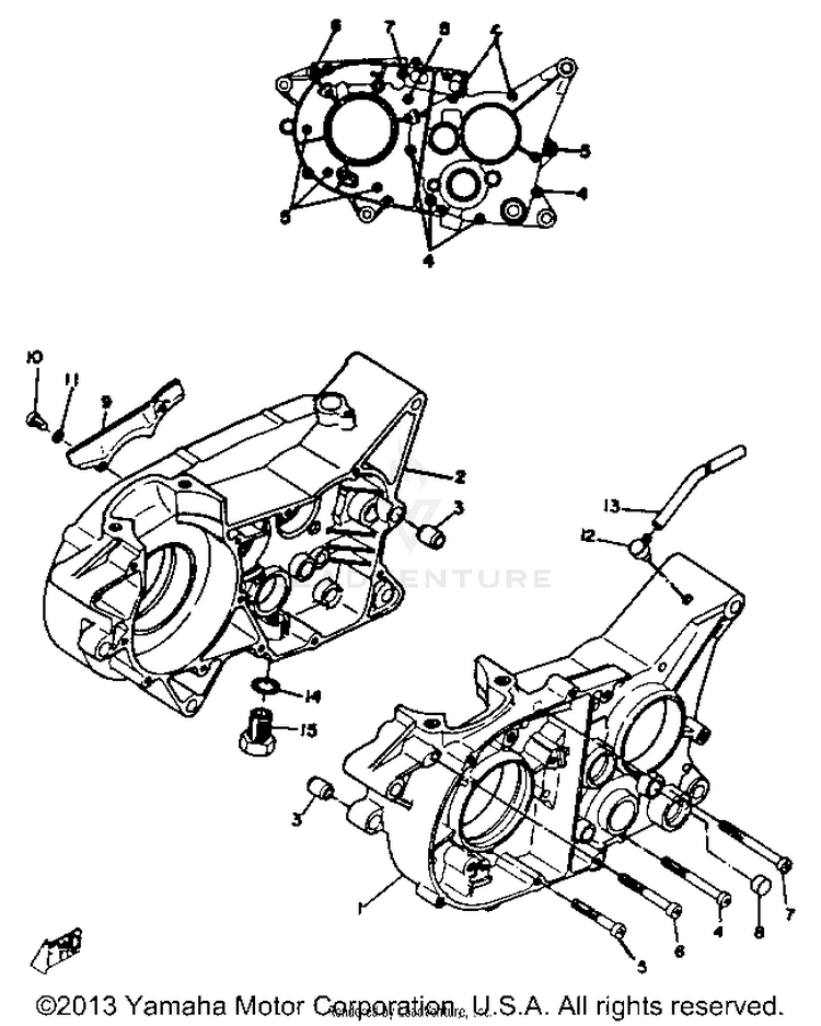 Crankcase Schematic
