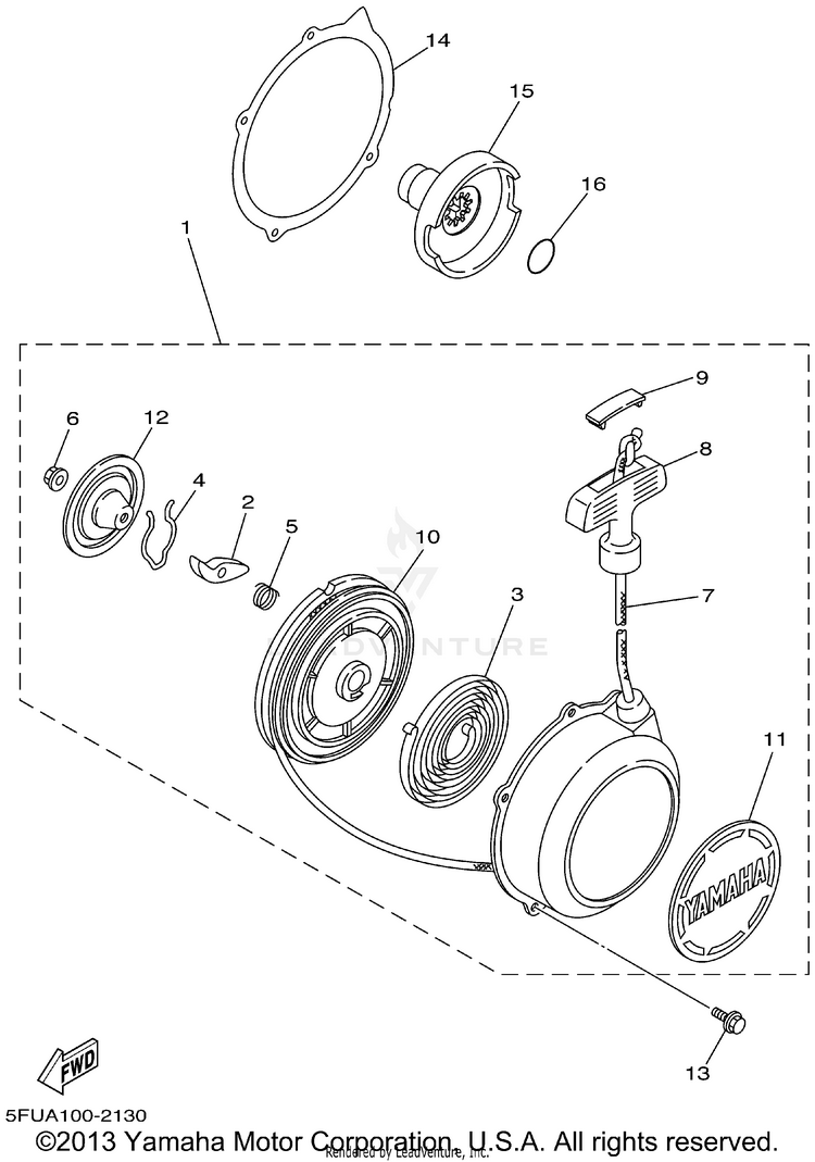 Starter BIG BEAR 400 4WD_REAL TREE XTRA - YFM400FHP - 2002 Schematic