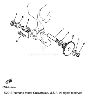 Tachometer Gear Schematic