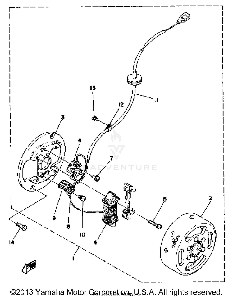 Flywheel Magneto Schematic