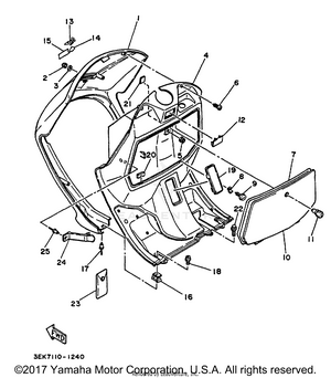 Leg Shield Schematic