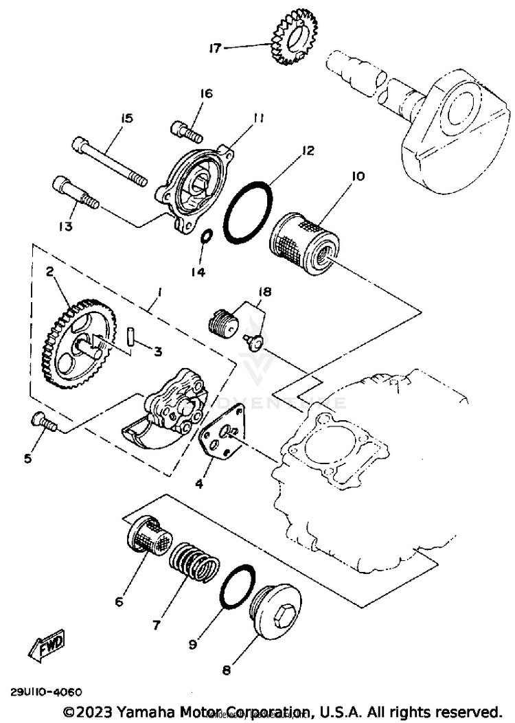 Oil Pump Schematic