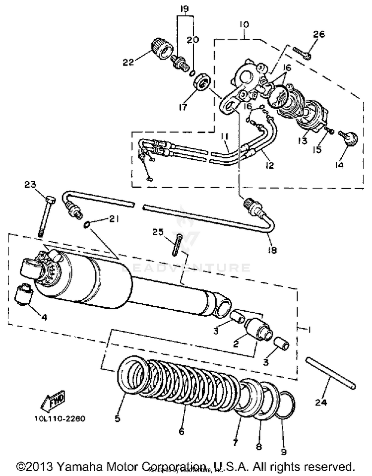 Rear Shocks Schematic