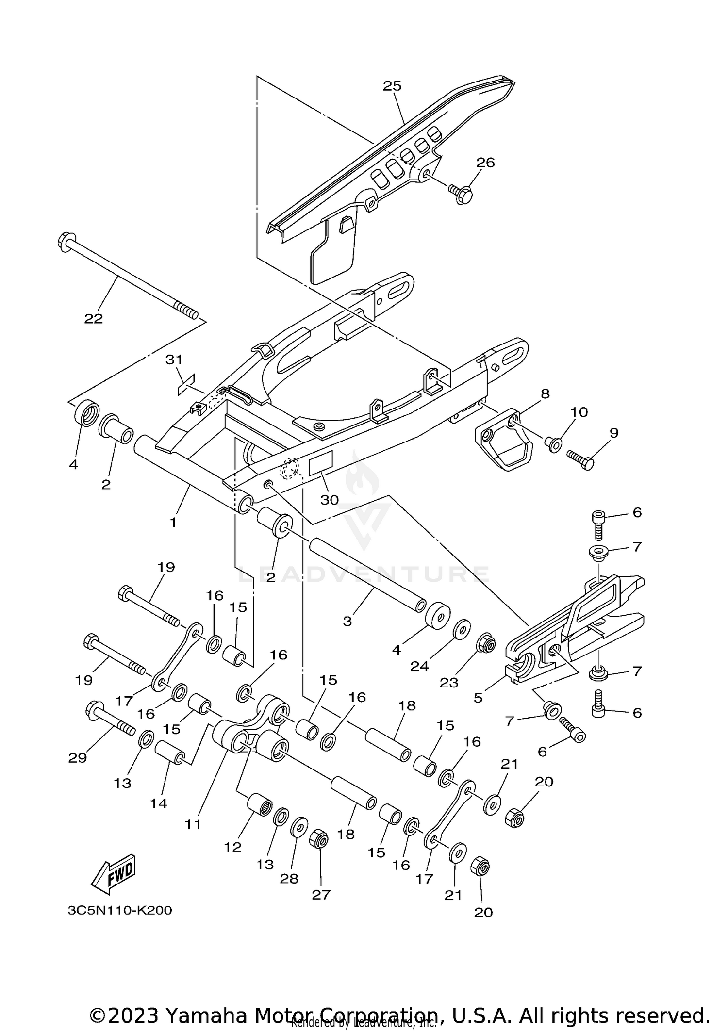 REAR ARM