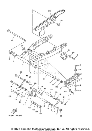 Rear Arm Schematic