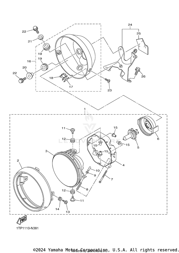 Headlight Schematic