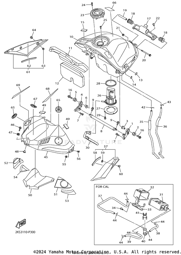 Fuel Tank Schematic