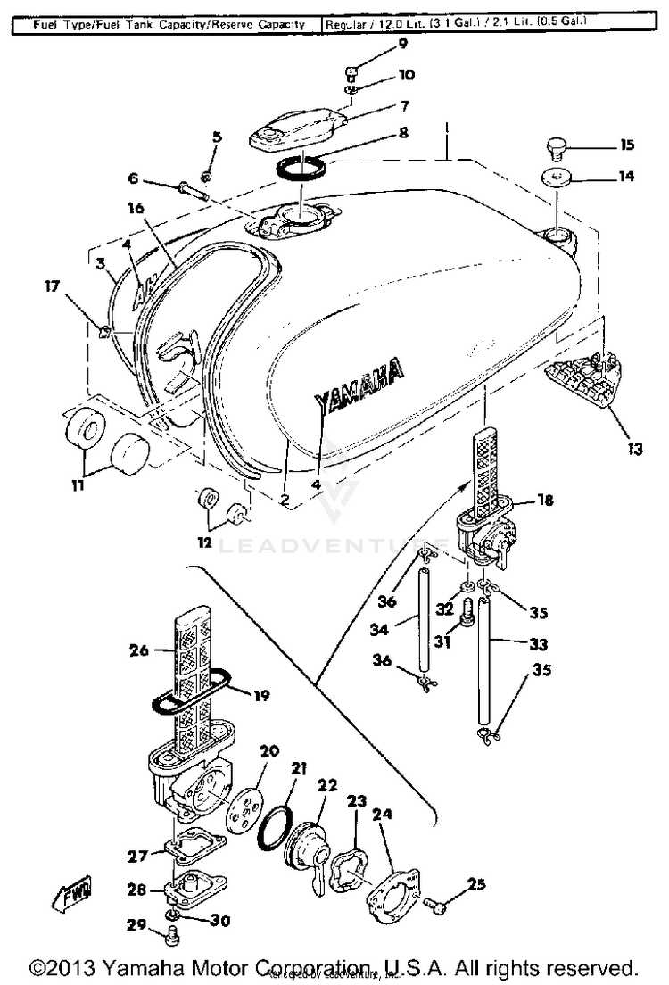 Fuel Tank Schematic