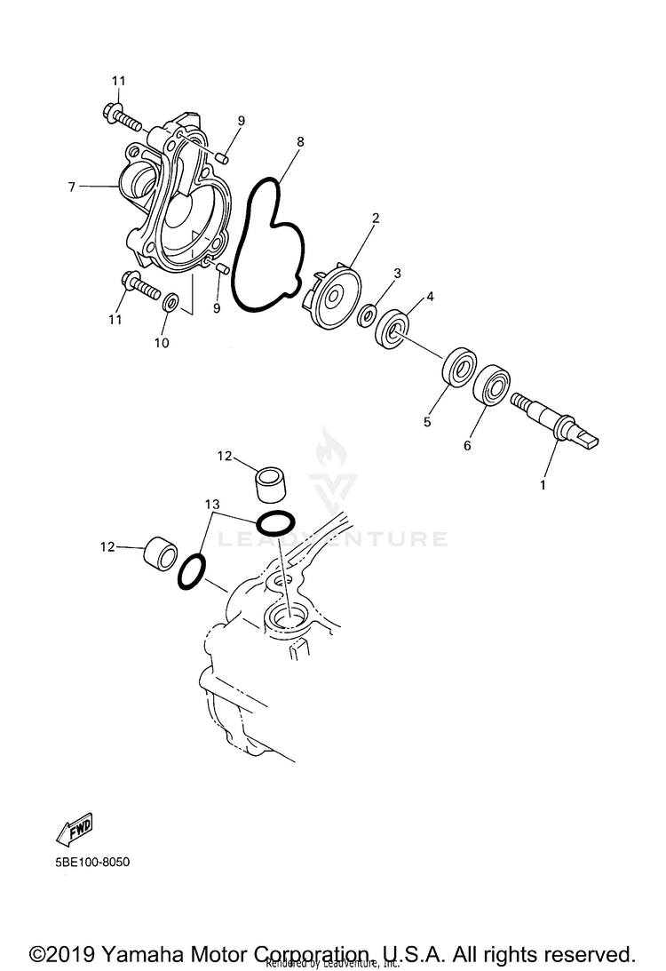 Water Pump Schematic