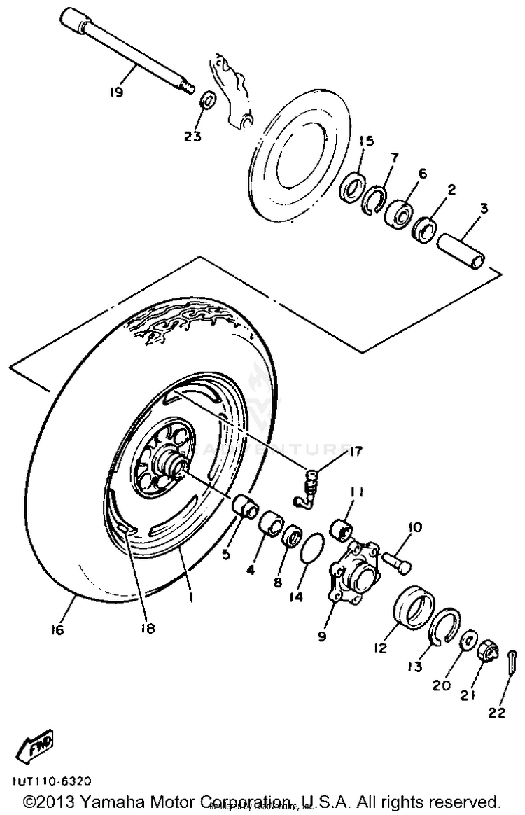 Rear Wheel Schematic