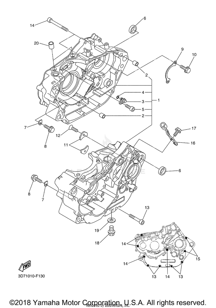 Crankcase Schematic