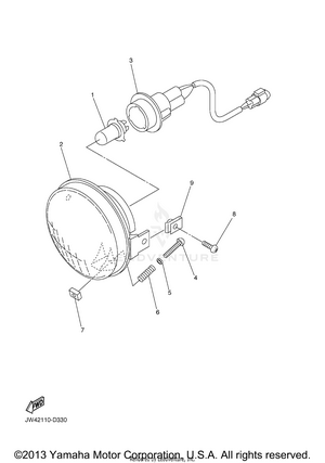 Headlight Schematic