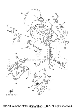 Fuel Tank Schematic