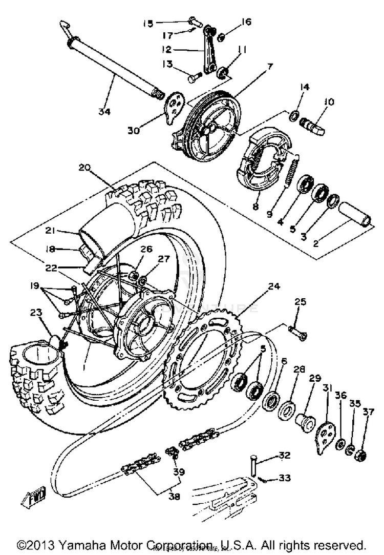 Rear Wheel Schematic