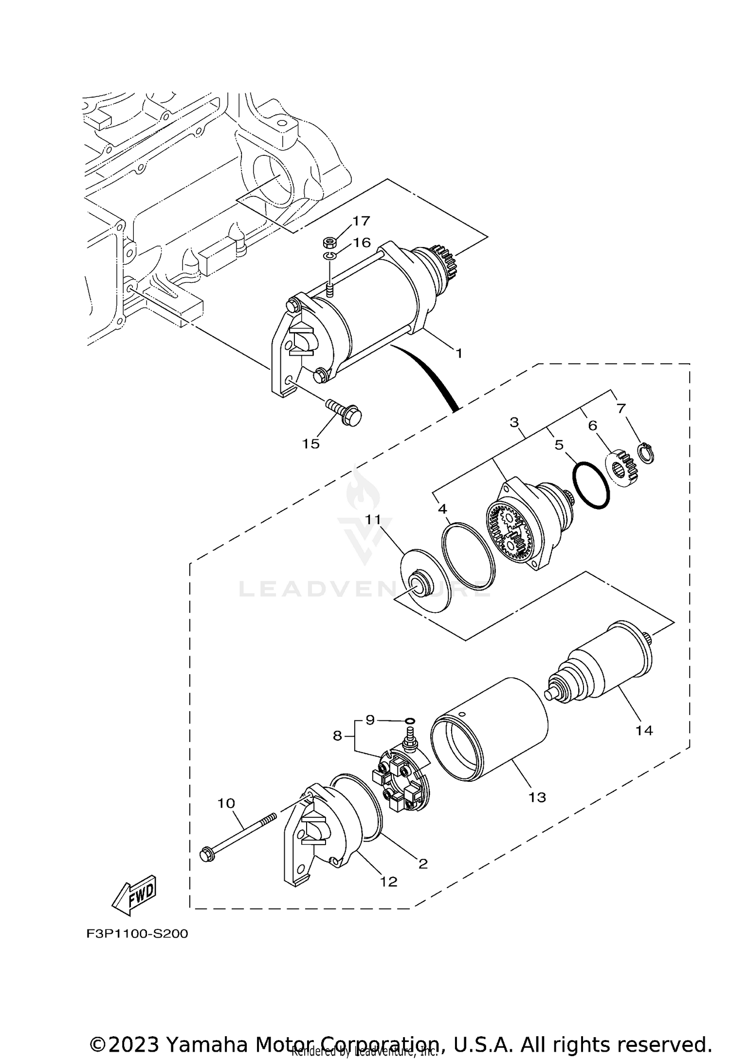 STARTING MOTOR